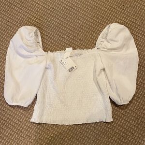 H&M White Blouse